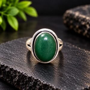 germansilver-greenjade-stone-ring-jyotishshop