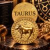 taurus-vrashabh-rashi-zinc-metal-coin-jyotishshop