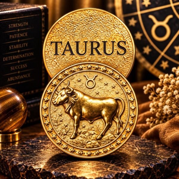 taurus-vrashabh-rashi-zinc-metal-coin-jyotishshop